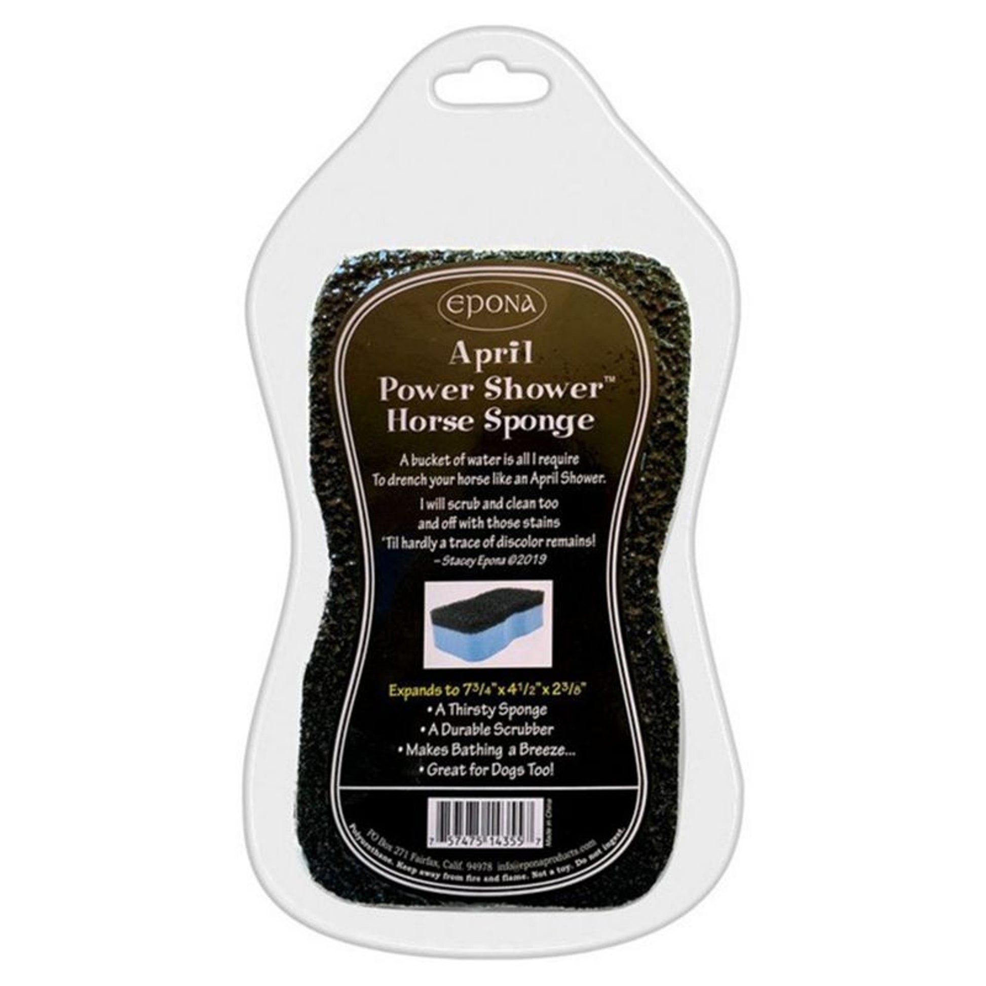 Epona April Power Shower Horse Sponge