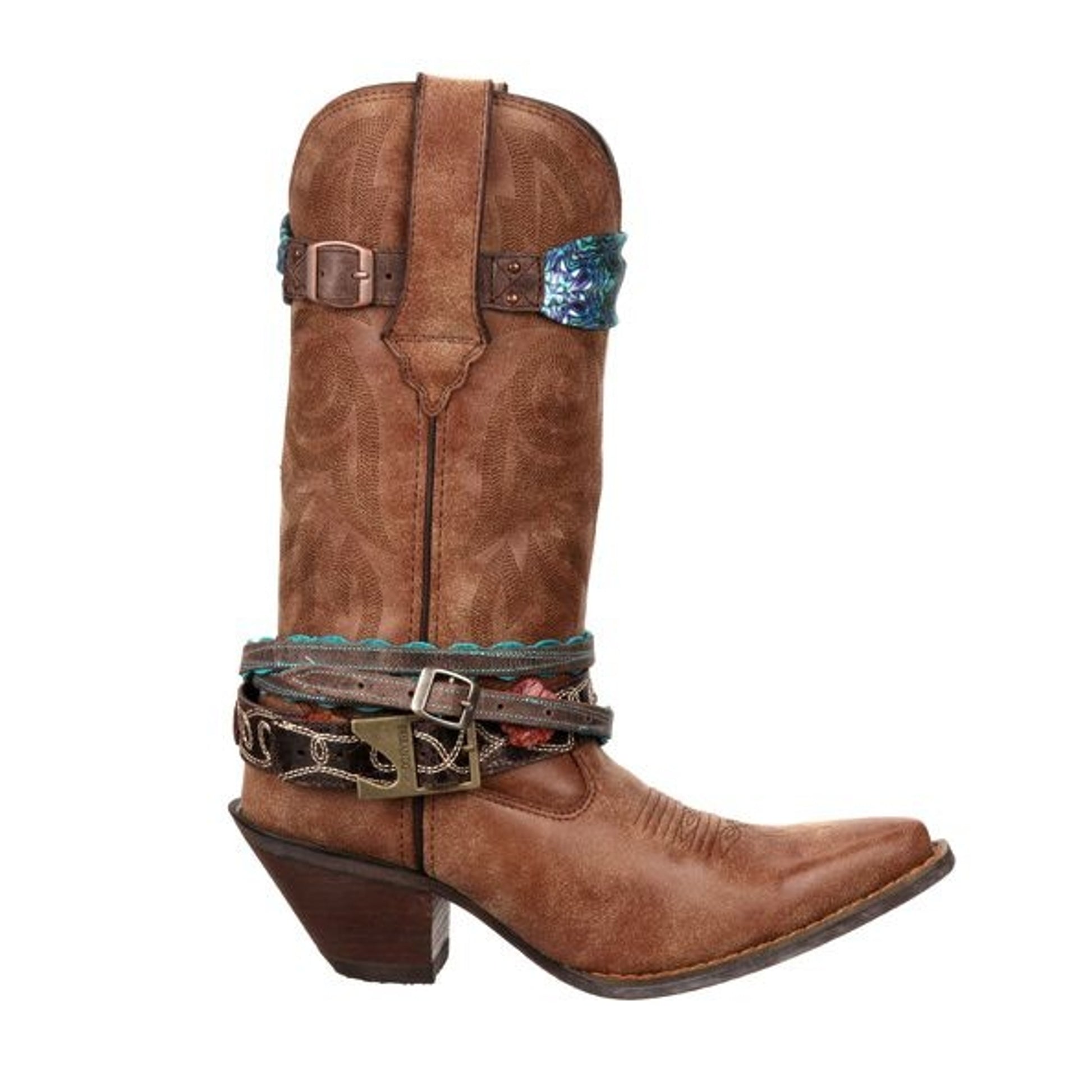 Crush Durango Ladies Accessorize Brn Boots