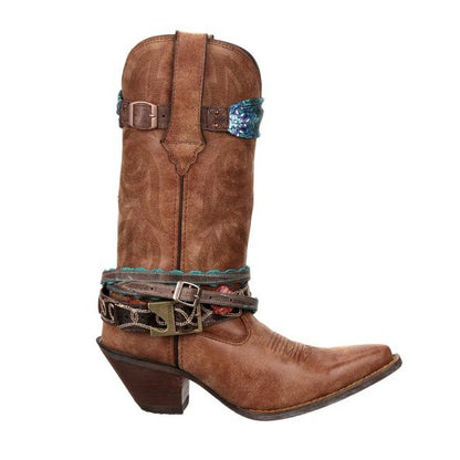 Crush Durango Ladies Accessorize Brn Boots
