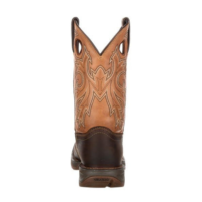 Rebel Durango Mens Steel Toe WP Tan Boots