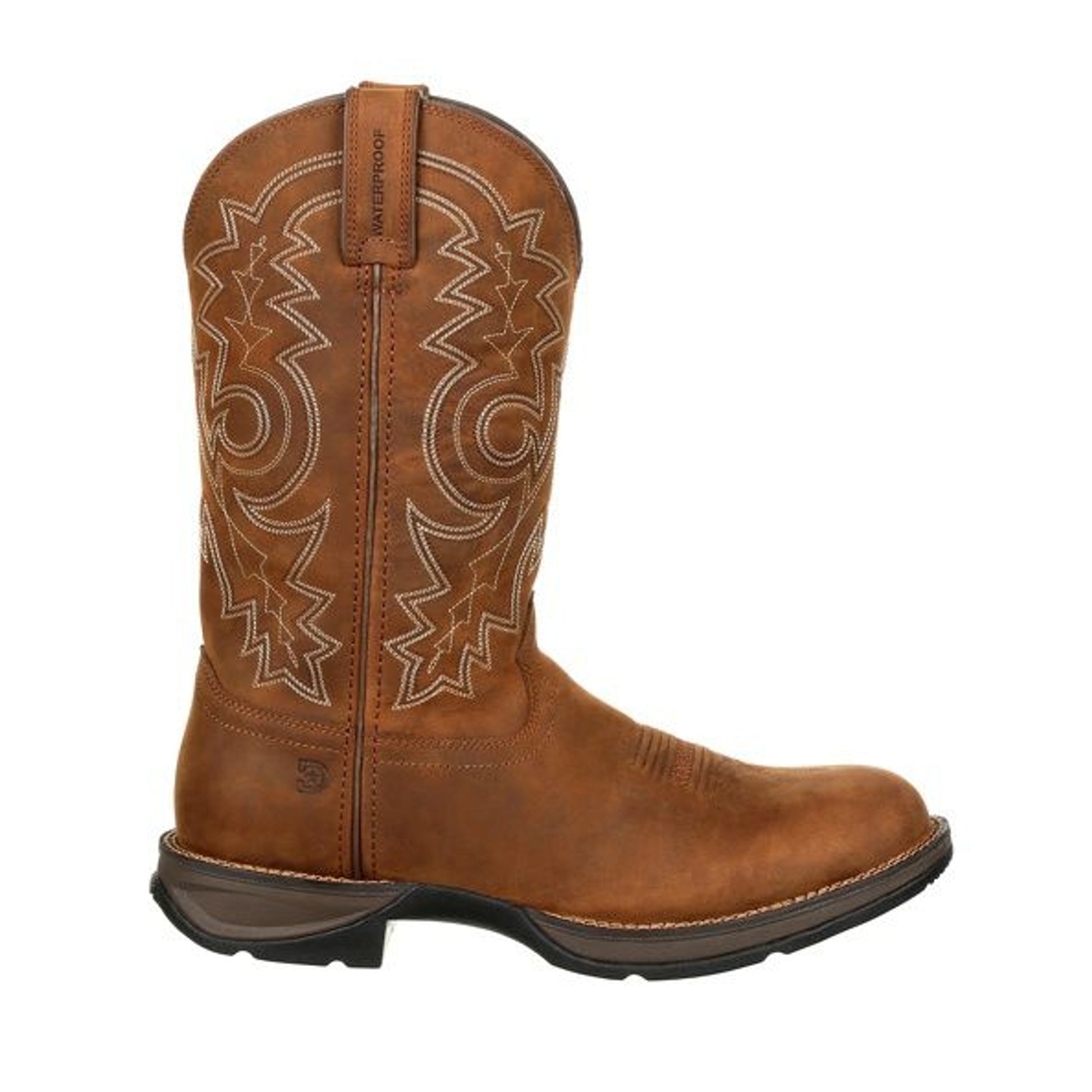 Rebel Durango Mens WP Rnd Toe Coyote Boots