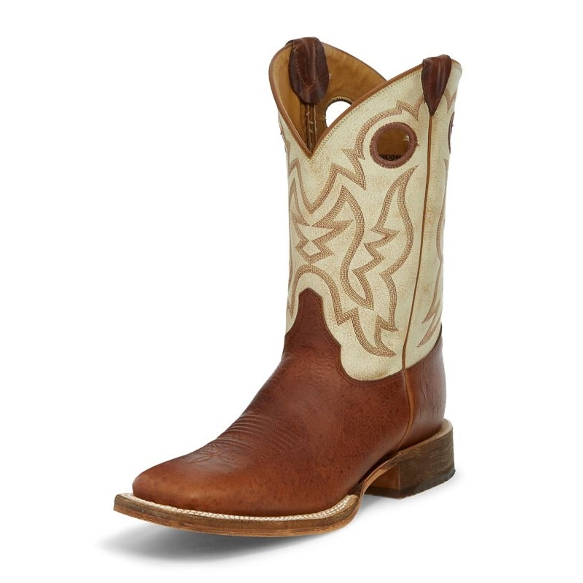 Justin Mens Bent Rail Desert Bone Boot