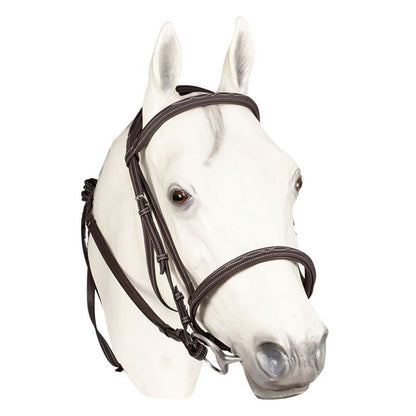 HDR Kushy Fancy Stitch Bridle Havana