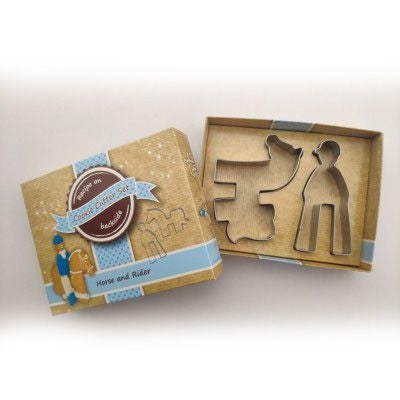 Horse and Rider Cookie Cutter Set