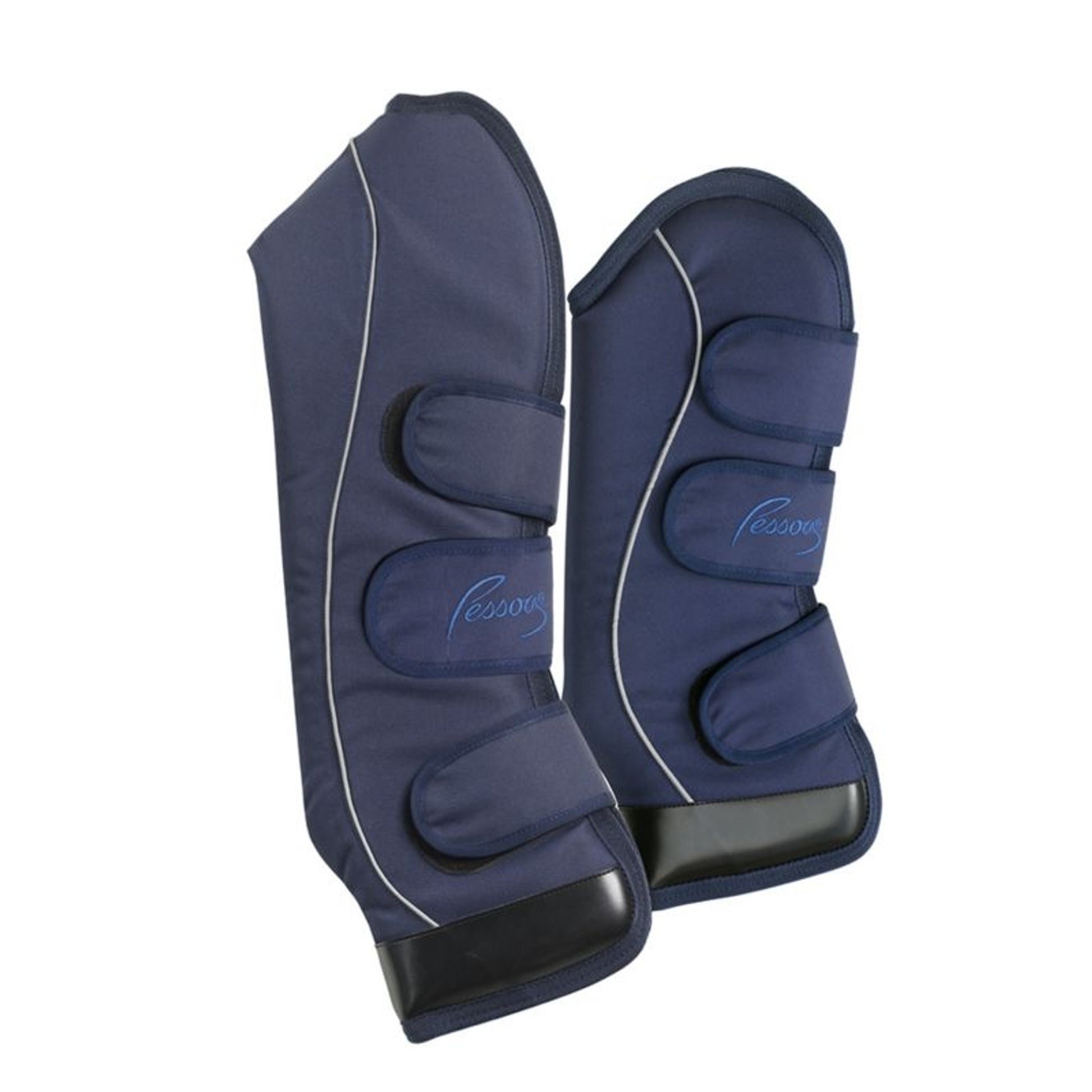 Pessoa Shipping Boots Set Of 4 Horse Black