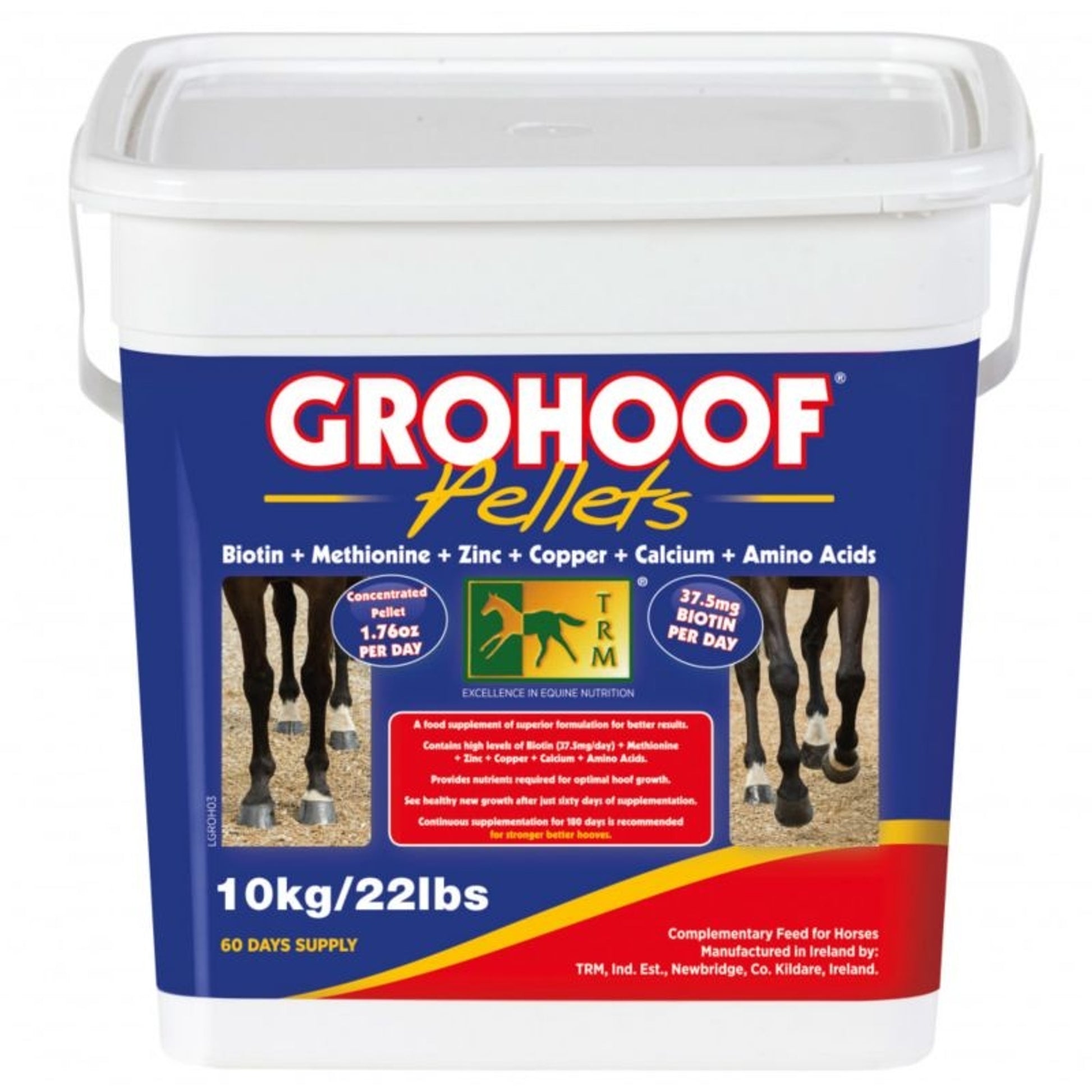 TRM Grohoof Concenrated Pellet 22Lbs