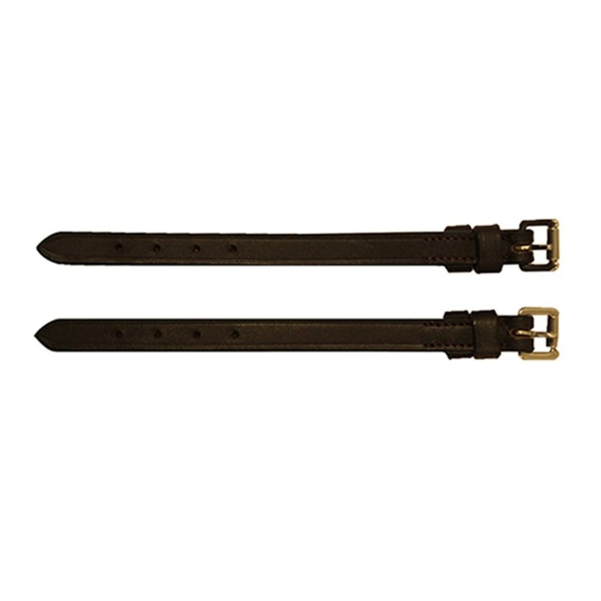 Rambo Micklem Bit Straps 5pr Brass