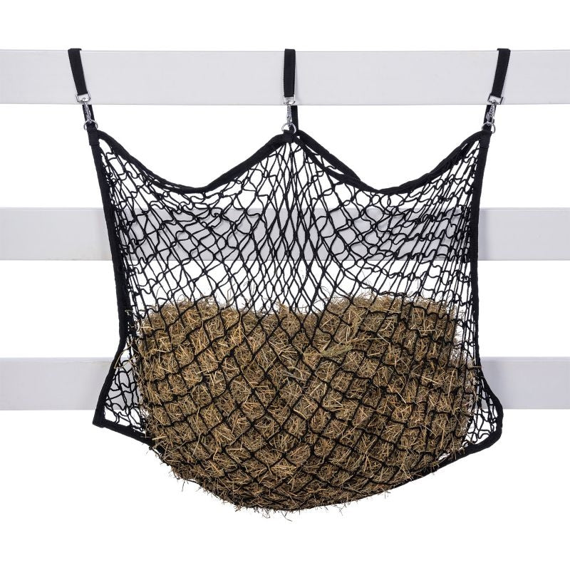 Tough1 Zaun-Futternetz Mini Für Pferde – 61x63,5 Cm, Mit Verstellbaren Trägern, Für Langsames Fressen