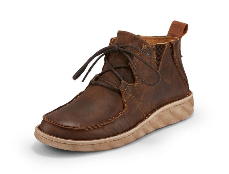 Tony Lama Mens Estancia Tan Brown Mocs