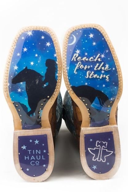 Tin Haul Ladies Wish Upon A Star Boots