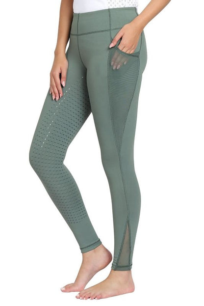 TuffRider EquiCool Full Seat Tights