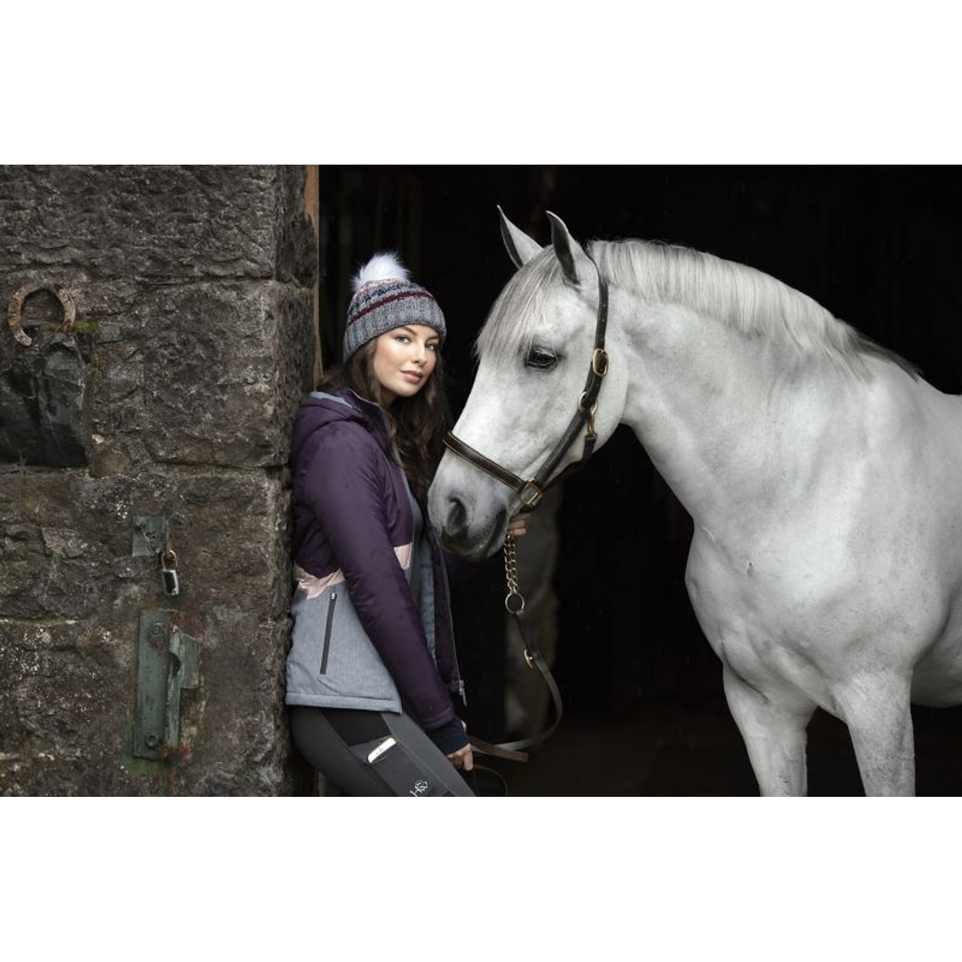 Horseware Ladies Technical Riding Jacket Large Nav