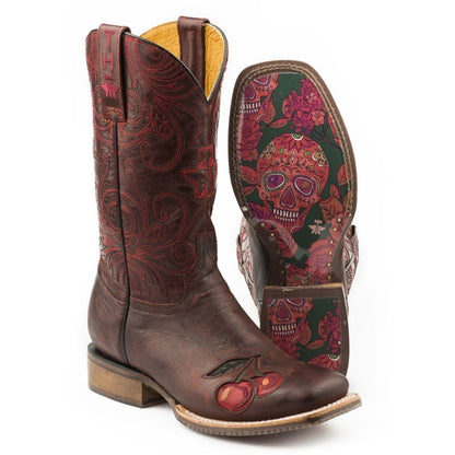 Tin Haul Ladies Mon Cherry Boots