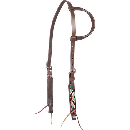 Cashel Beaded Slip Ear Headstall
