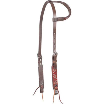 Cashel Beaded Slip Ear Headstall