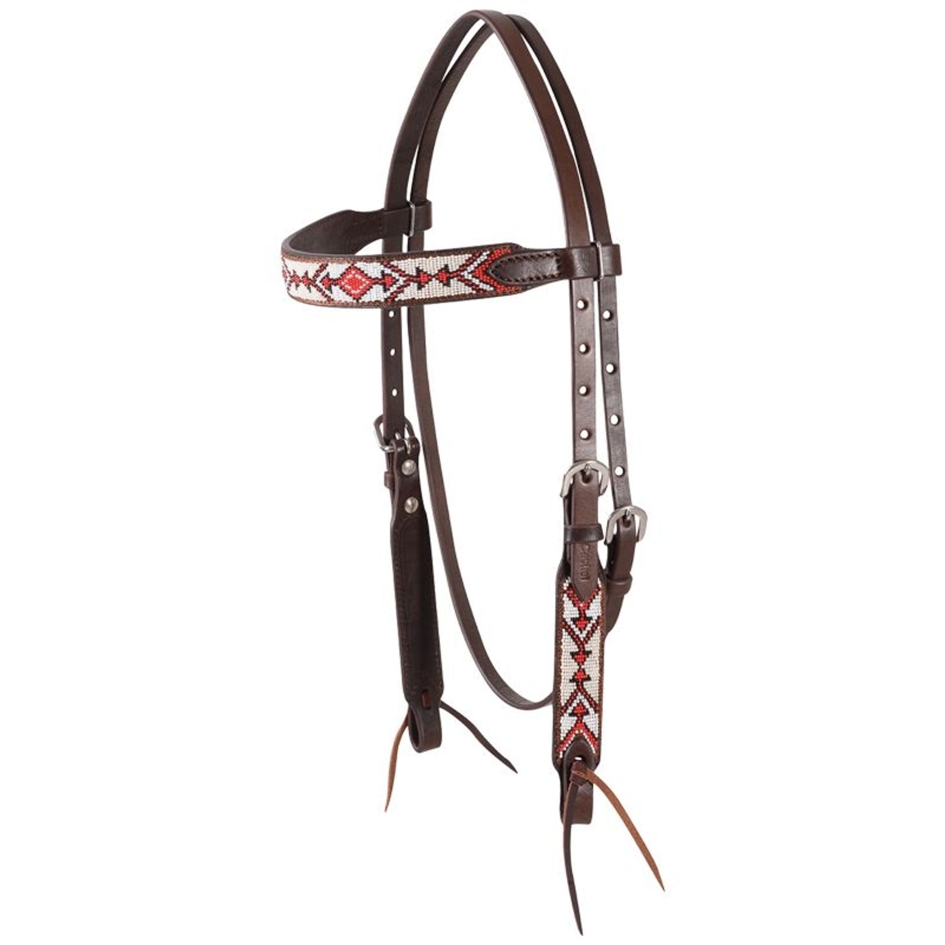 Cashel Beaded Slip Ear Headstall