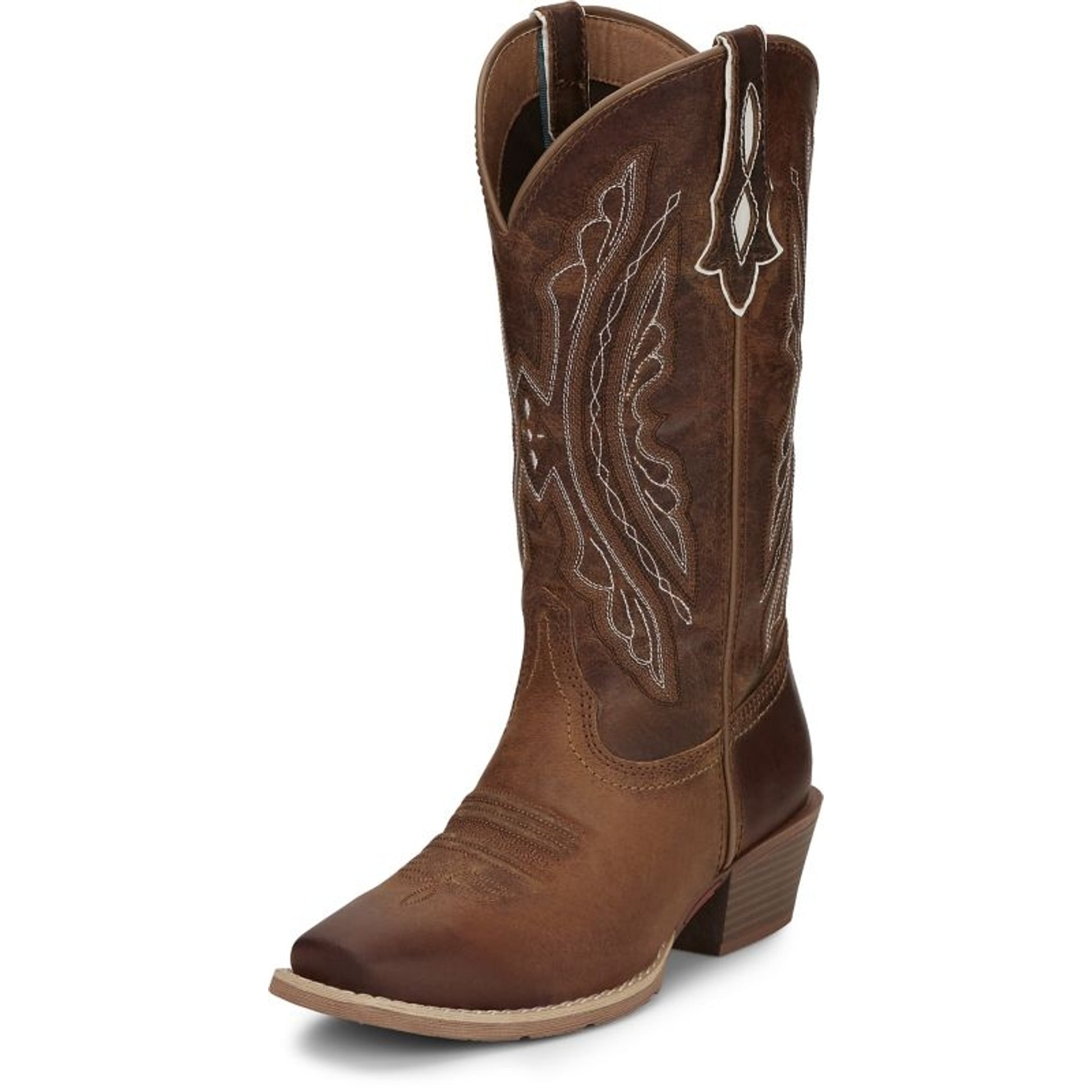 Justin Ladies Rein Square Toe Boots