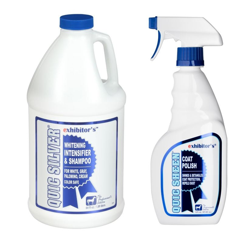 Quic Silver 64 oz Shampoo with Free 16 oz Quic Sheen