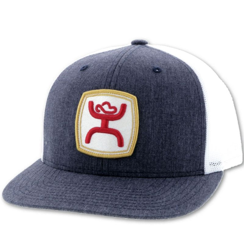 Hooey Red/White Patch 6-Panel Trucker Hat
