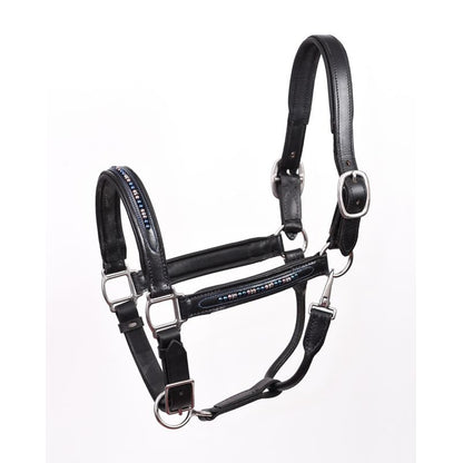 Perris Blue Pearl Bling Padded Halter