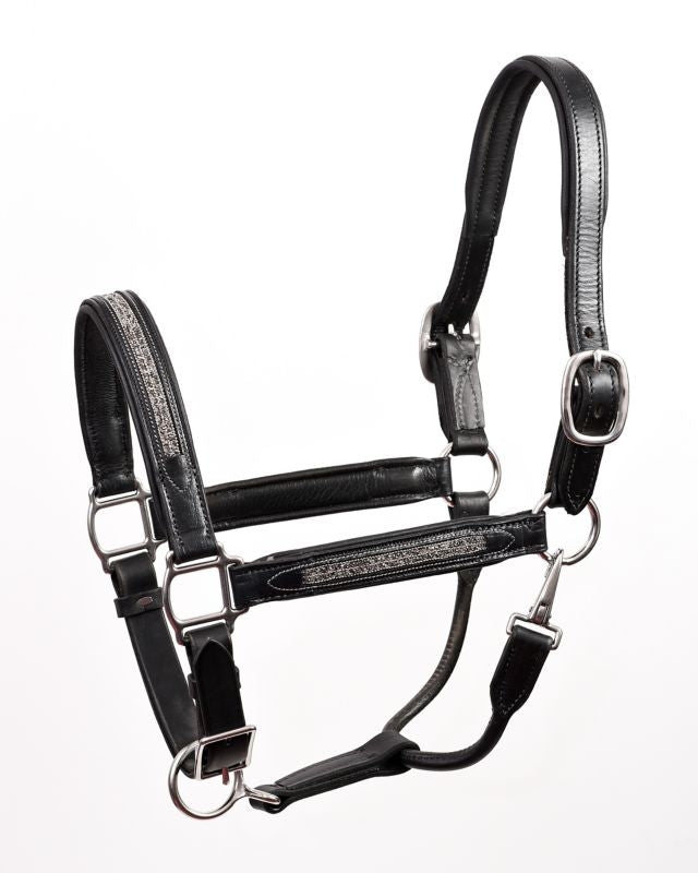 Perris Silver Bling Padded Halter