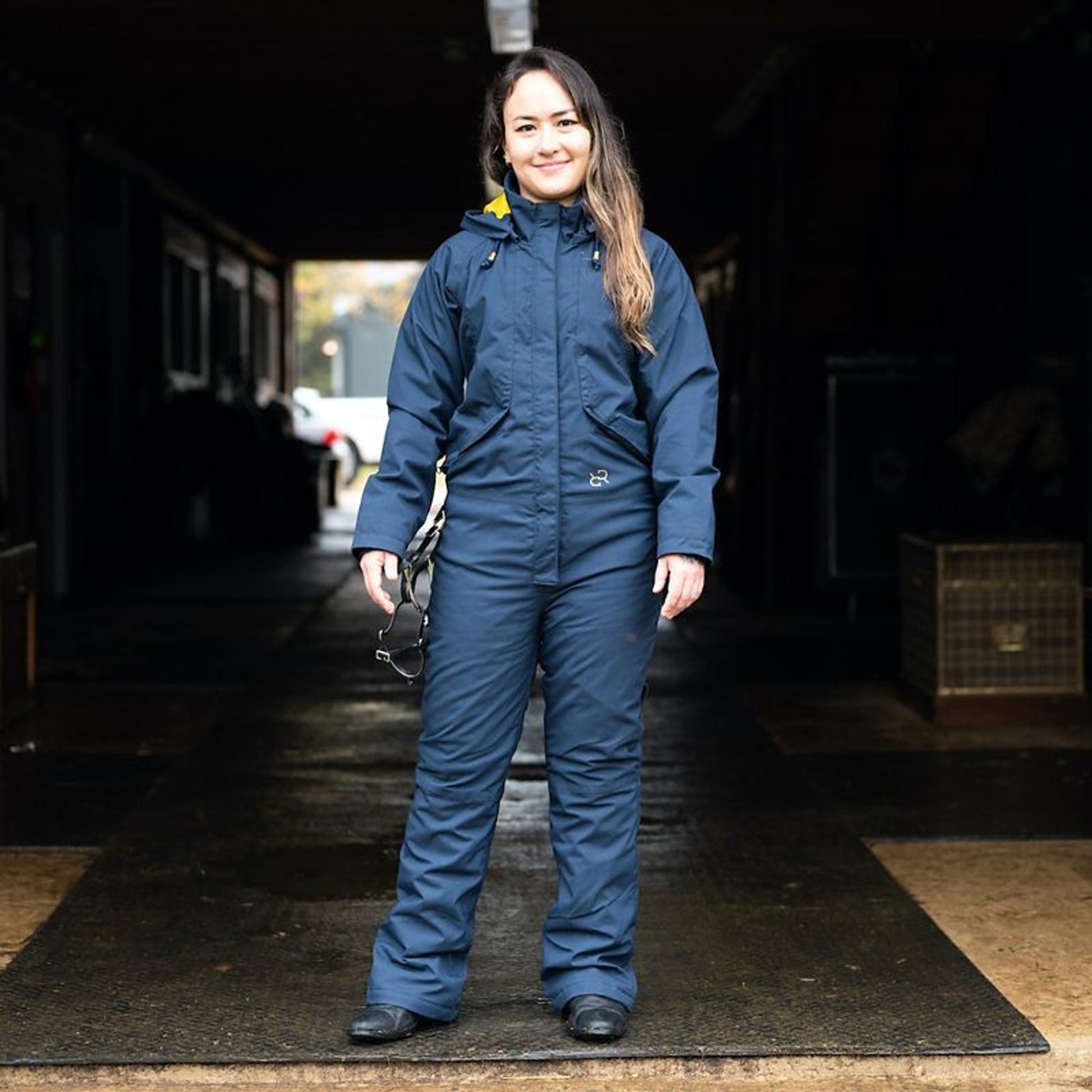 Redingote Hooded Insulated Jumpsuit