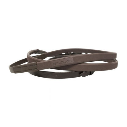 Stubben Slimline Rubber Reins 1/2 Inch