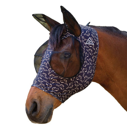 Professionals Choice Comfort Fit Lycra Fly Mask Po