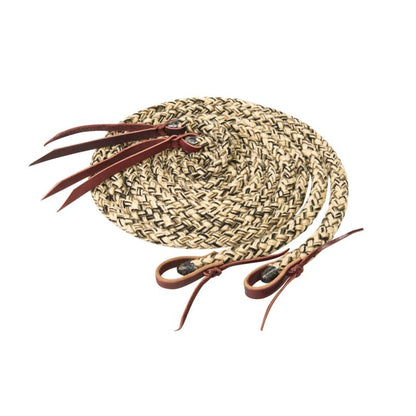 Weaver Silvertip Hollow Braid Split Reins