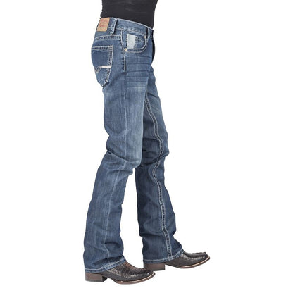 Stetson Mens V Deco Reverse Coin Pkt Jeans