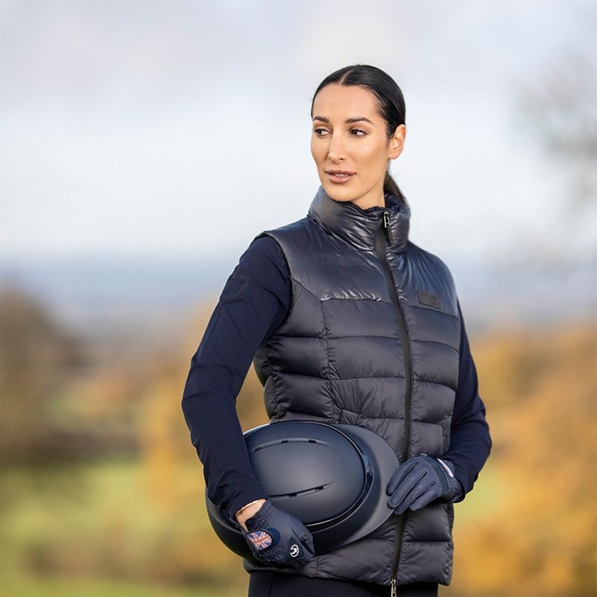 Charles Owen Luna Matte Helmet