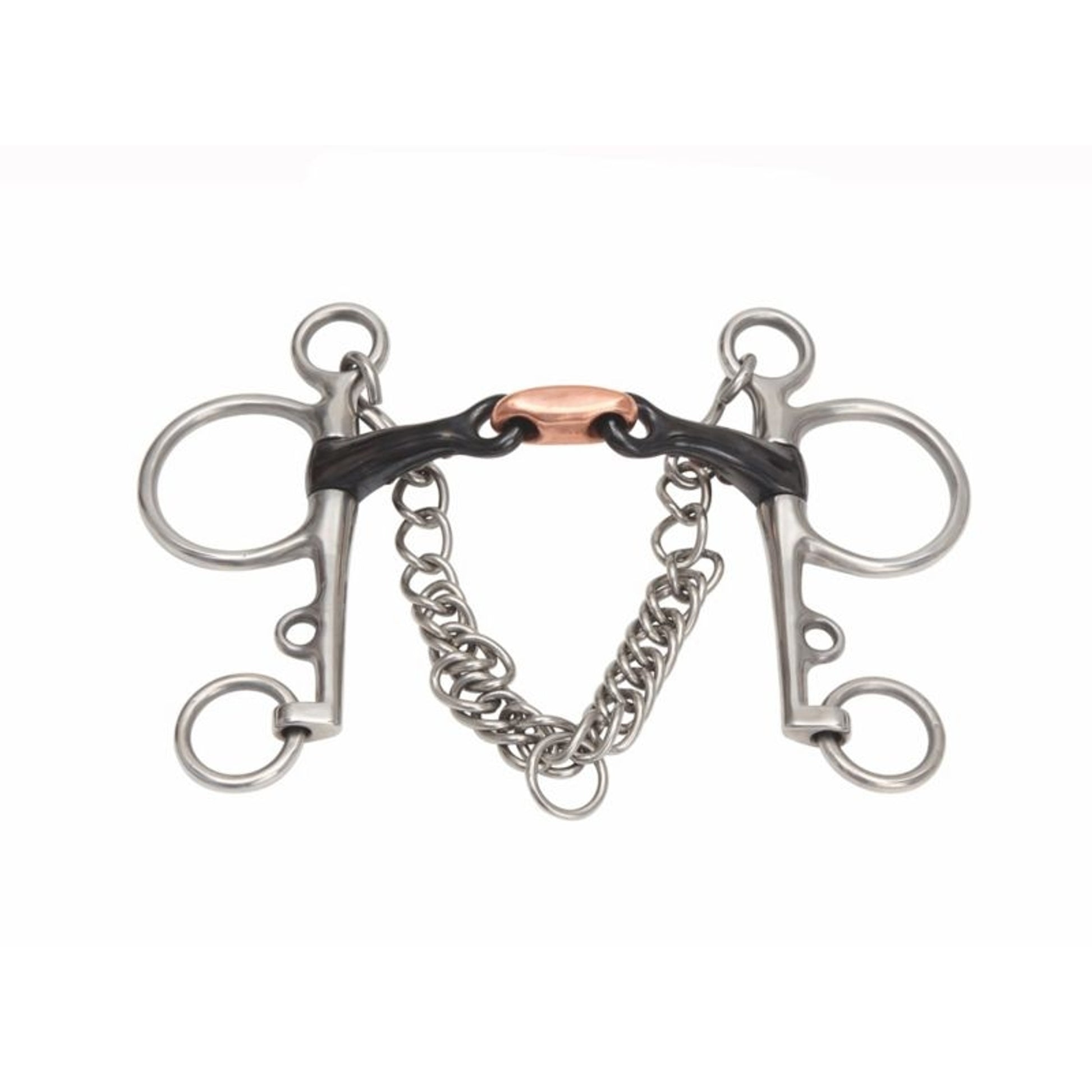 Shires Double Jointed Sweet Iron Pelham Bit