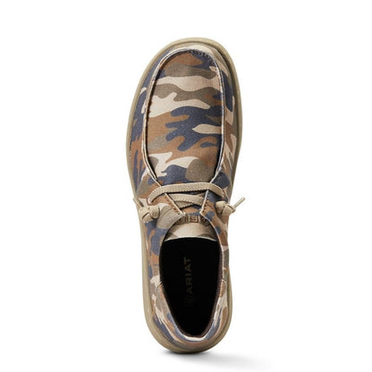 Ariat Mens Hilo Stretch Lace Camo Shoes