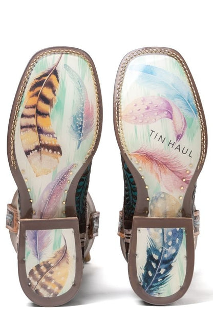 Tin Haul Ladies Lone Flower Boots