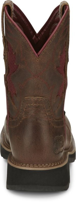 Justin Ladies Lathey Comp Toe Boots