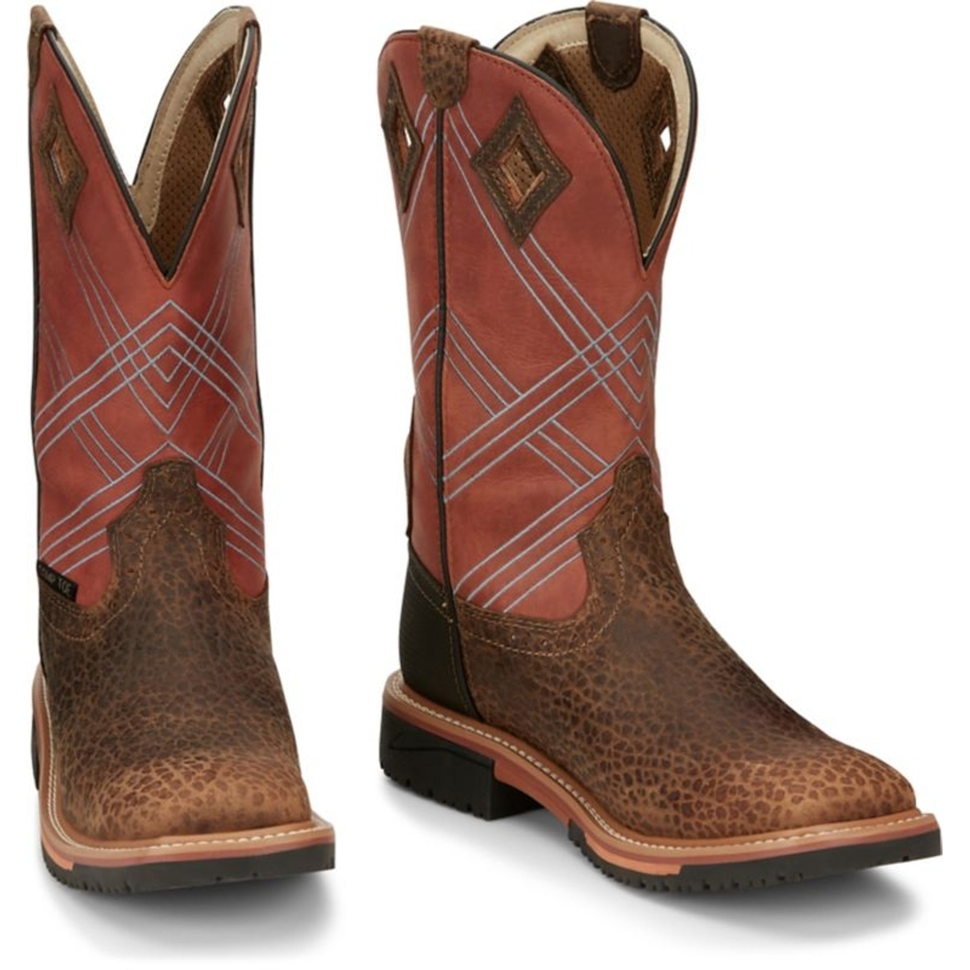 Justin Mens Dalhart Safety Toe Boots
