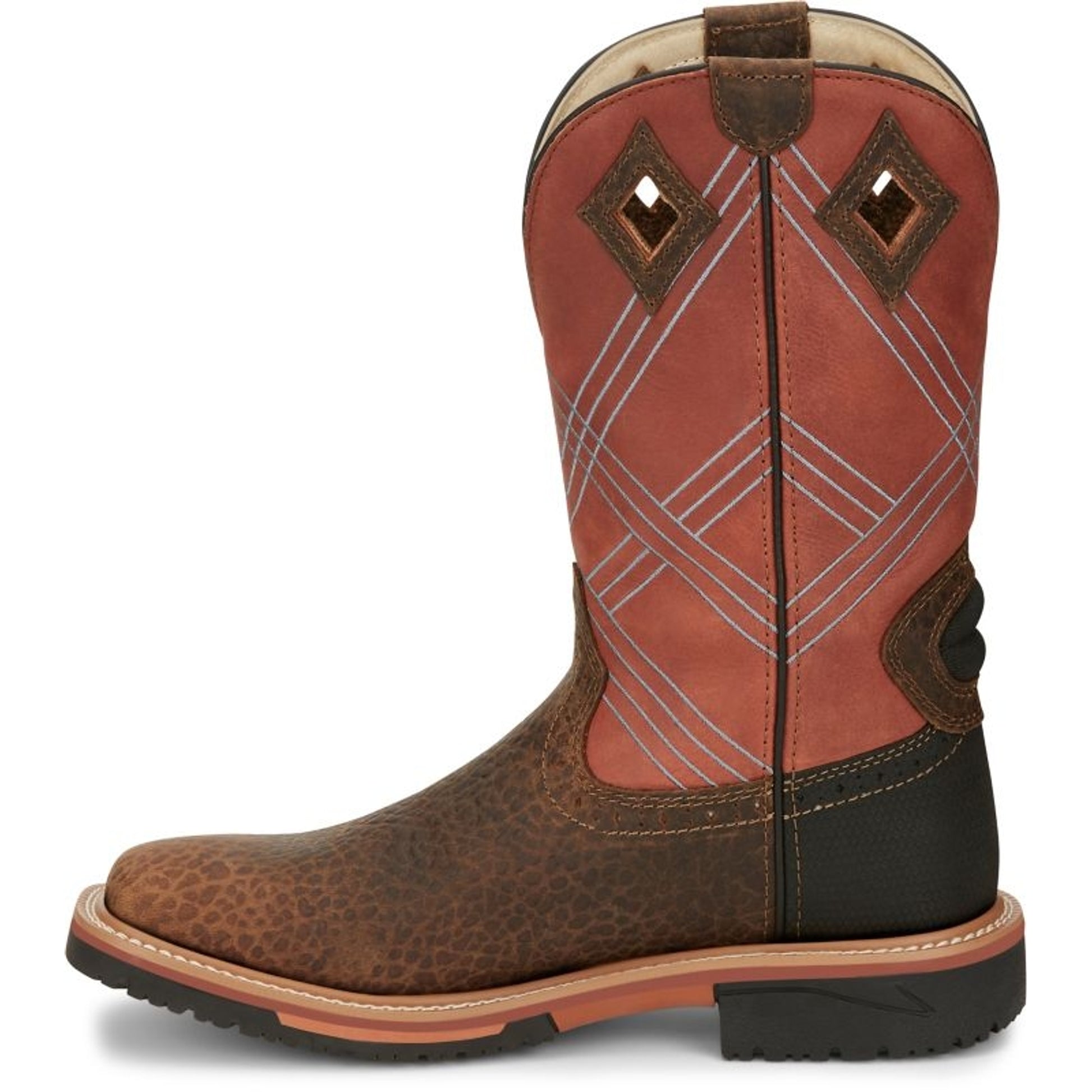 Justin Mens Dalhart Safety Toe Boots