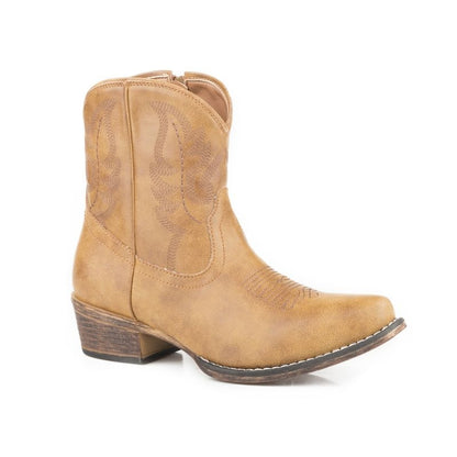 Roper Ladies Shay Smooth Snip Booties