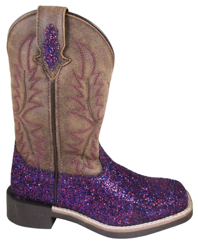Smoky Mountain Childs Ariel Purple Boots