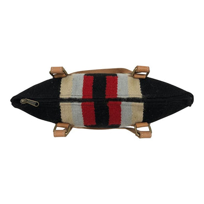 Huntley Navajo Southwestern Aztec Tote Bag Black
