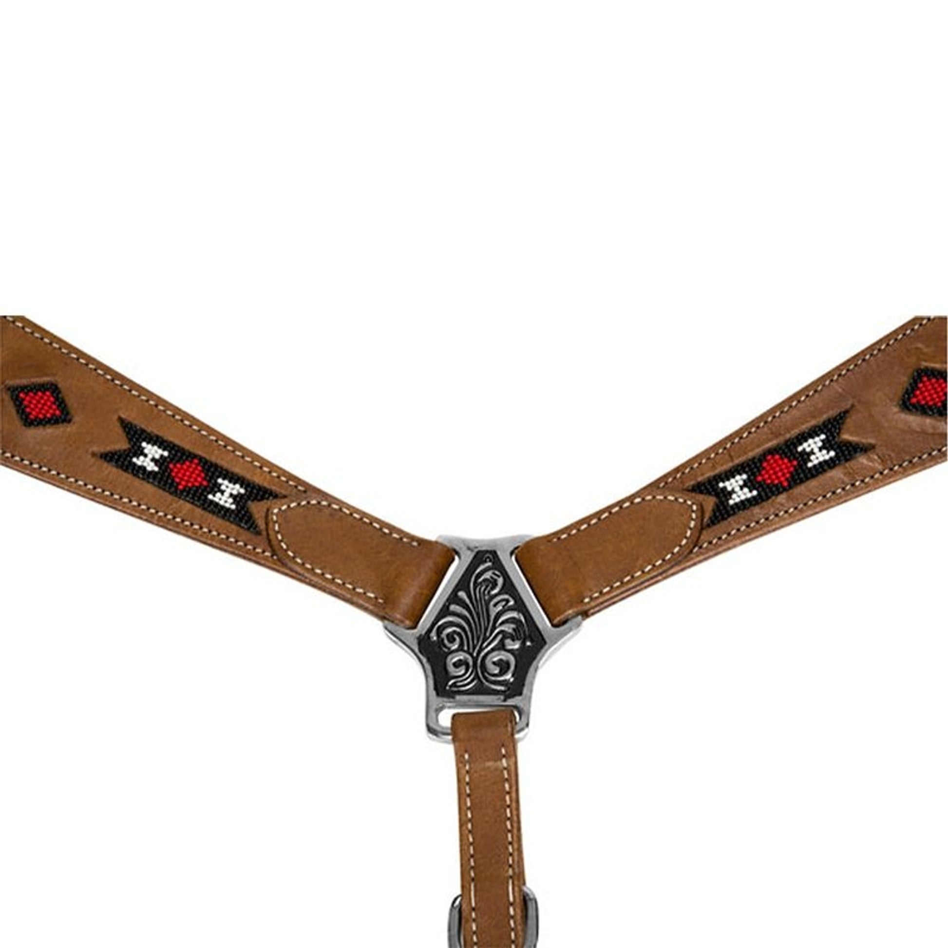 TuffRider Western Beaded Inlay Breast Collar