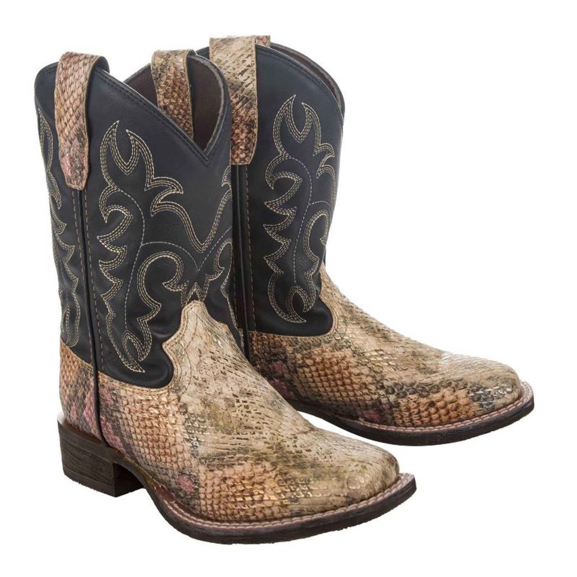 TuffRider Youth Snake In My Boot Western Black