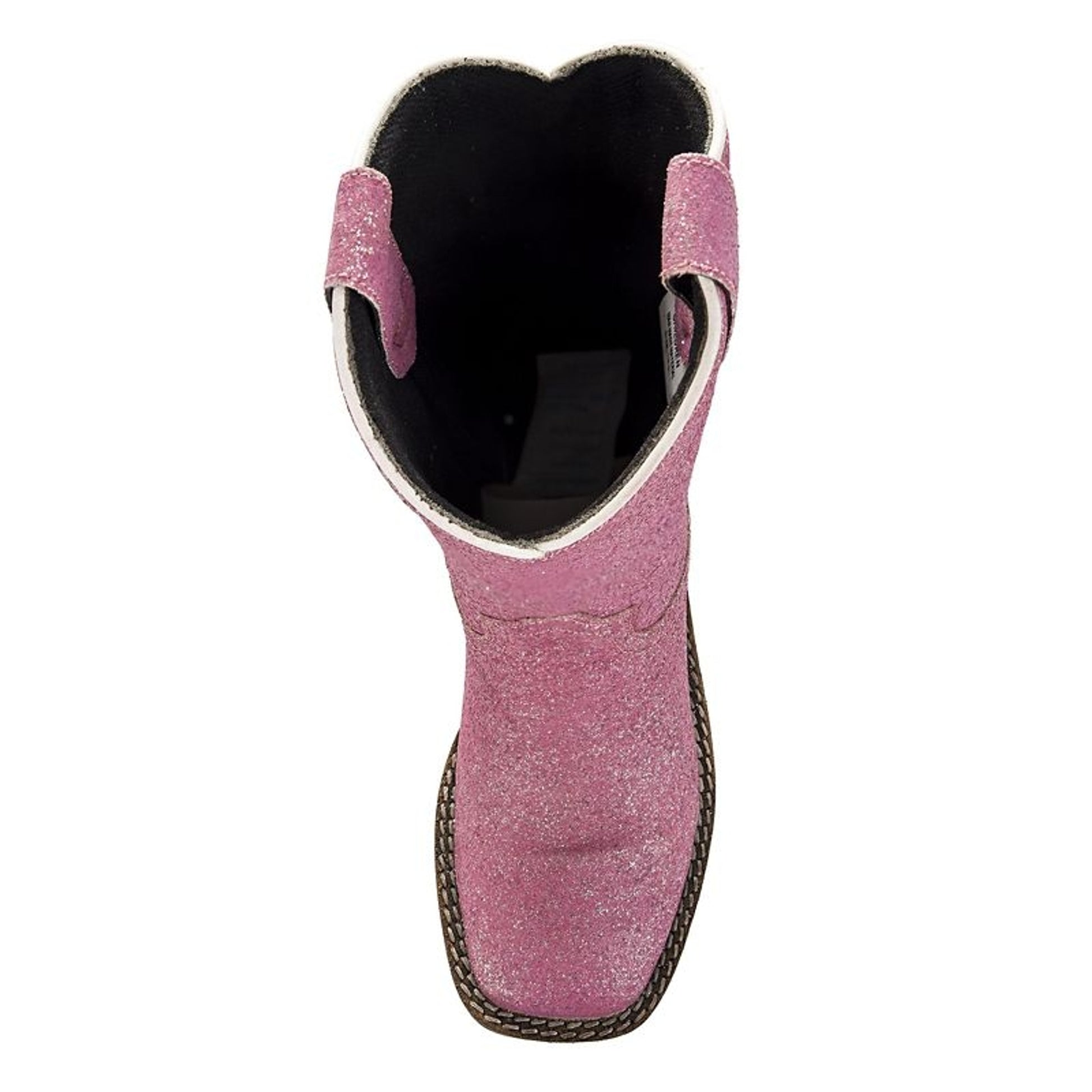 Tuffrider Kids Pink Glitter Western Boots