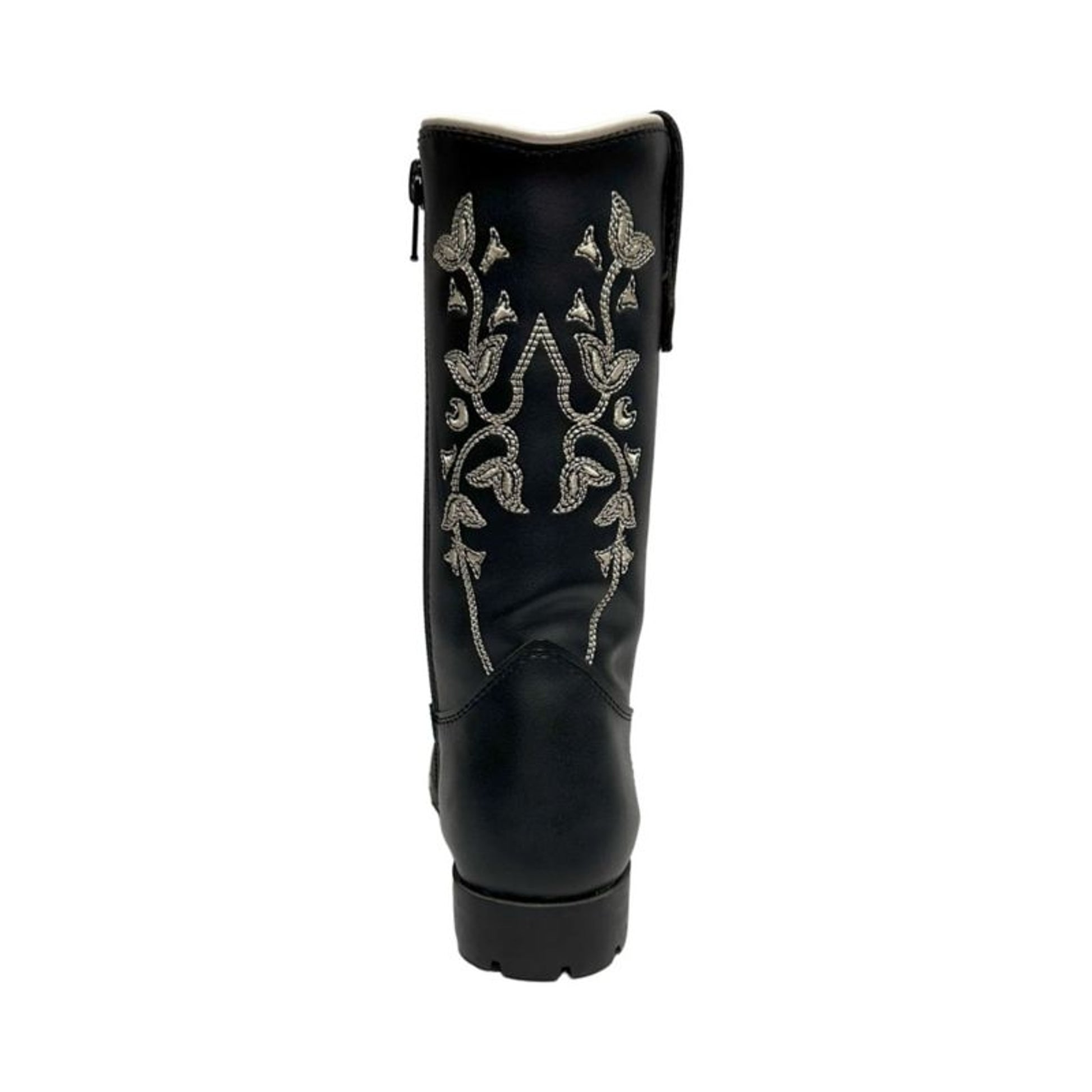 TuffRider Youth Black Floral Western Boots