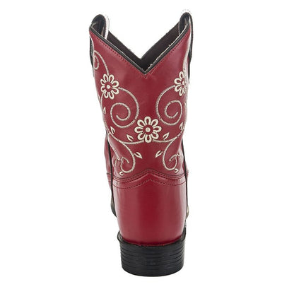 TuffRider Toddlers Floral Swirl Sq Toe Boots