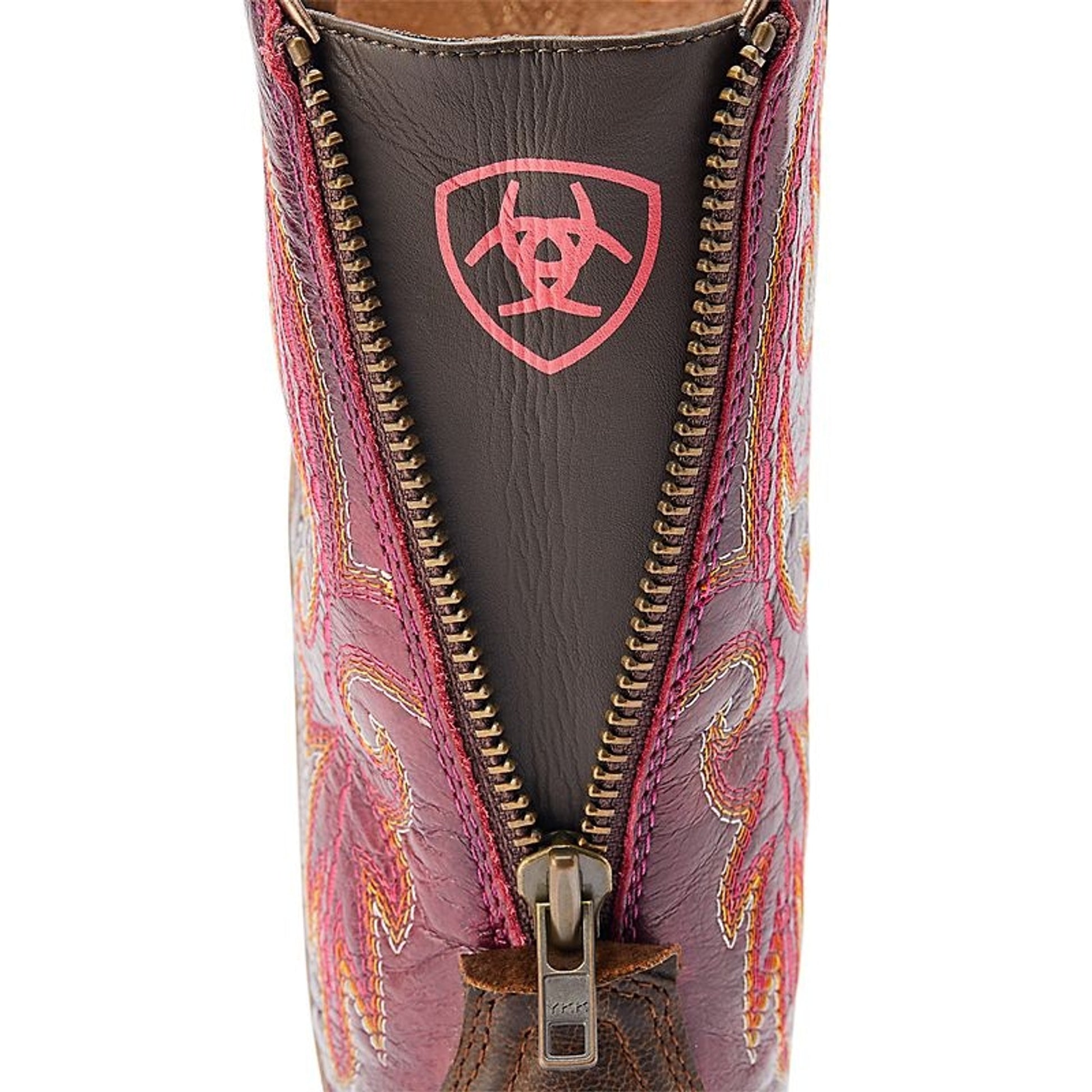 Ariat Ladies Back Zip Sq Toe Boots