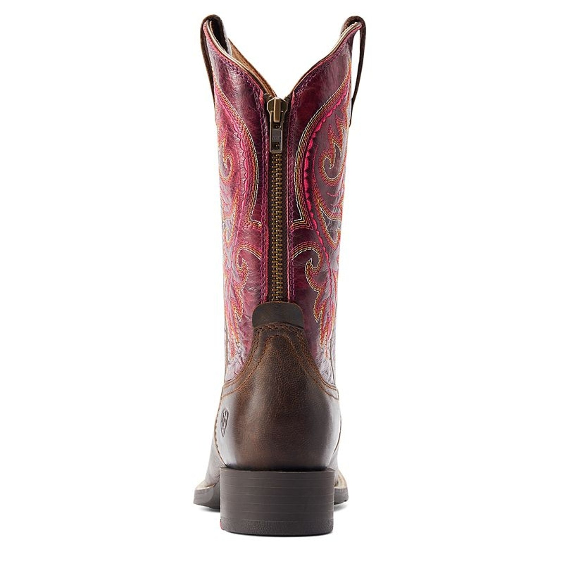 Ariat Ladies Back Zip Sq Toe Boots