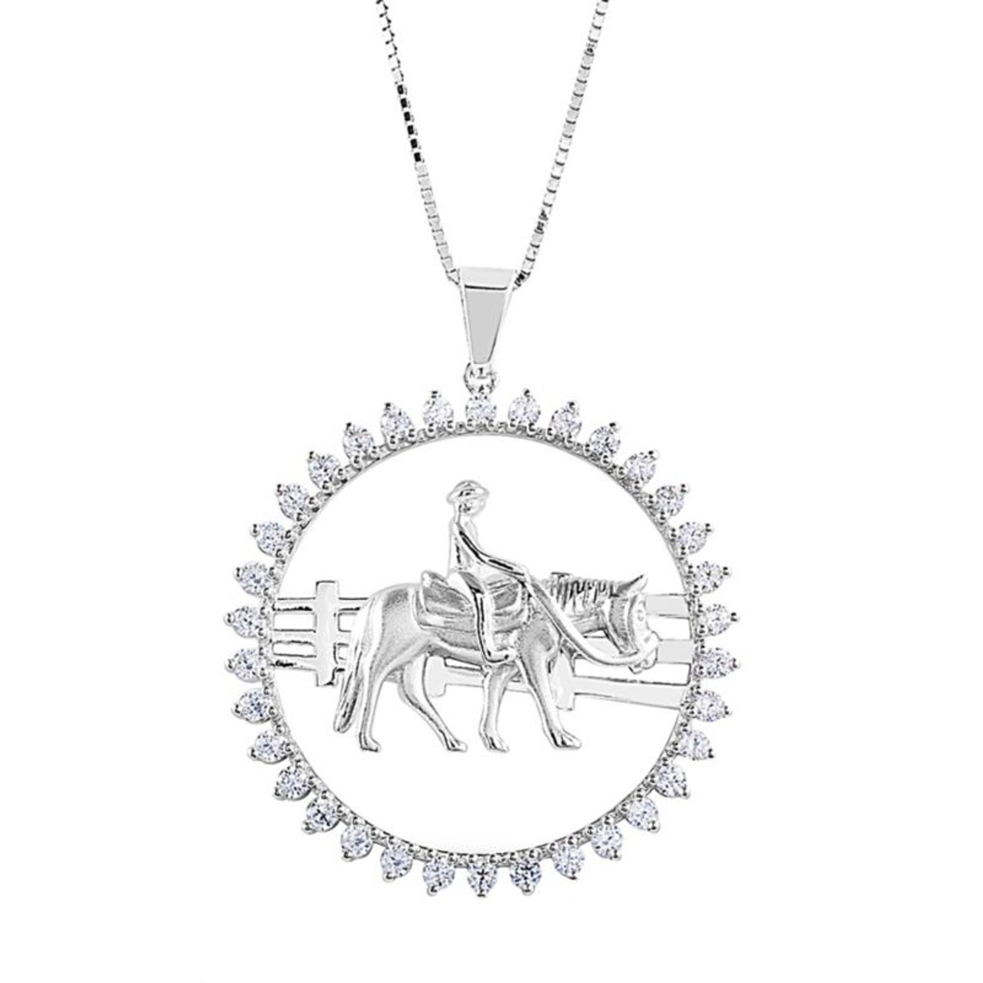 Kelly Herd Stone Circle Ranch Horse Pendant