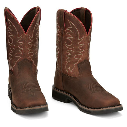 Justin Mens Driller WP SteelToe Boot