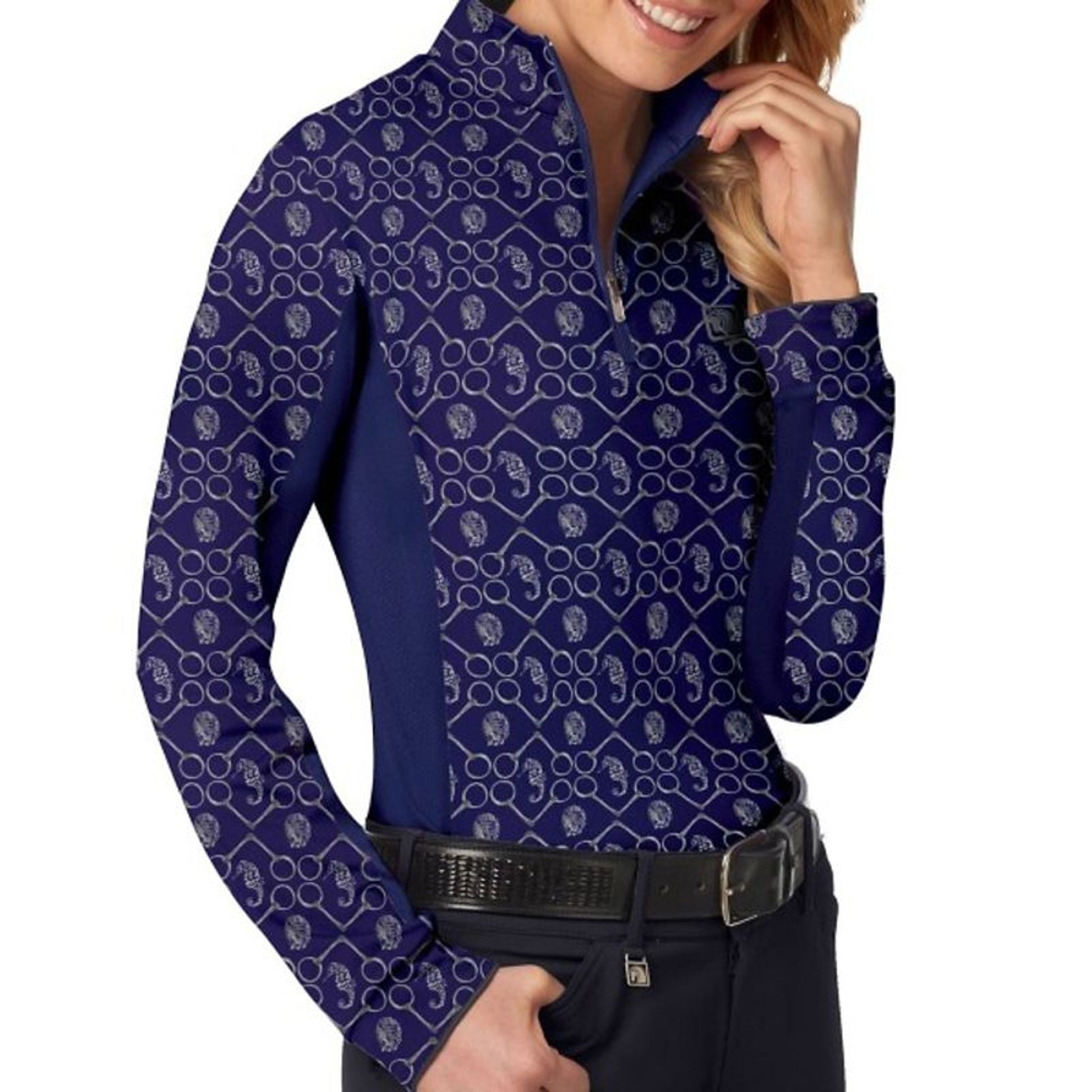 Romfh Ladies Print LS Sun Shirt